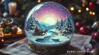 Santas Journey | Looking In The Crystal Snow Globe |Soothing Christmas Music