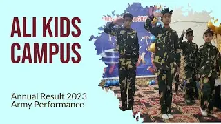 Pak Army Tablo || Allah-o-Akber || Ali Kids Campus || Annual Result Day 2023 || Pakistan Zindabad