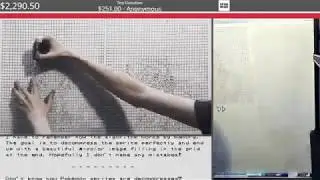 150x timelapse - Pok&eacute;mon Sprite Decompression Done By Hand (Retro Game Mechanics Explained)