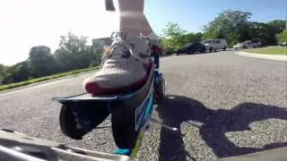 Peddler Self Propelled Scooter w/ Adjustable Handlebars on QVC