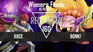 Recharged #160 Winners Finals - Juice (Roy) vs Bonk (Shulk, Meta Knight)