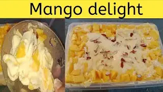 Only 3 ingredients. Special Mango delight for summer season