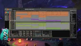 Using two Treemonster effects as signal inserts on drums track by ponyhafnium