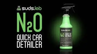 Suds Lab N2O Waterless Car Wash for Fast Touch Ups, Auto Detailing Exterior Cleaner