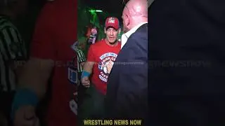 John Cena Caught Hugging Triple H Backstage During WWE Event #wwe #tripleh #johncena #wwenews