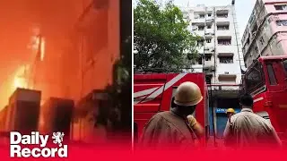 Horror hotel fire in India kills at least 14 tourists as tragedy 'anguishes' nation