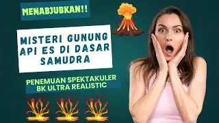 &ldquo;Keajaiban Tersembunyi Samudra: Gunung Api Es Pertama di Dunia | 8K High Resolution&rdquo;💡💡
