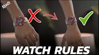 HOW TO WEAR WATCH PERFECTLY IN 2023 | BEST WATCH RULES | WATCH RULES IN 2023