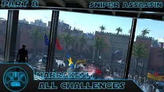 Hitman - Sniper Assassin - All Challenges - Episode 3 Marrakesh part 8