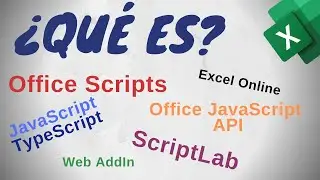 &iquest;Qu&eacute; es? Office Scripts | ScriptLab | Office JavaScript API | Web AddIn | Complemento Web