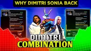 Dimitri Best character combination 2025 | Best character combination in free fire | Dimitri Ability