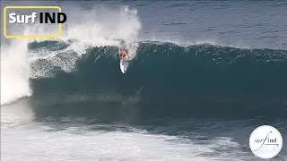 the queue is filled, solid wave Uluwatu today April 27 th, 2022