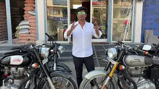 Royal ￼Enfield for sale low budget ok Sameer radium point Mahalingpur 