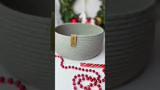 #ropebasket #handmade #cottonrope #craftdesign #handicraft #diy #handmadegoods #homedecor