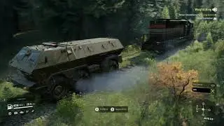 SnowRunner : Diesel Locomotive TASK(Grainwoods River) Wisconsin USA