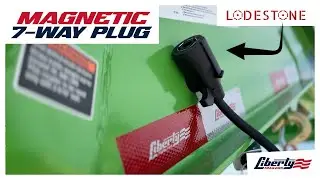 NEW! Magnetic 7-Way Plug | Trailer Products and Innovation | Liberty Trailers