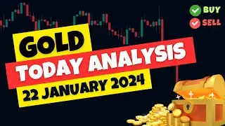 Today Gold Analysis | 22 January 2024 | Miss Forex