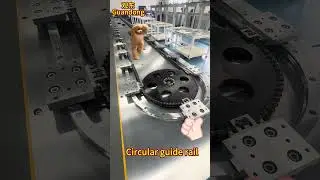 Annular guide rail,Circular guide rail,Arc production #factory # #machine #machinetools #packing