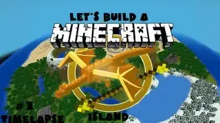 Let's Build A Survival Games Island Small Village Timelapse!