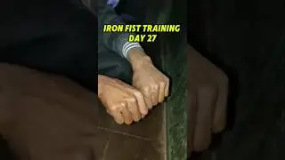 DAY 27 &ndash;iron fist training #ironfist #hardwork #nevergiveup #yt #shorts