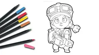Brawl Stars Coloring Pages / Coloring Brawler