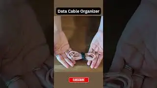 2025 Must-Have! 🔥 Silicone Data Cable Organizer for Tidy Living 💡 #shorts #gadgets #cableorganizer