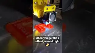 when you get the z offset just right