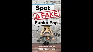 ⭕❌ How To Spot Fake Funko Pop Ep 01 - 10 Tips & Tricks To Spot Fake Pop (Real vs Fake Pop) #shorts