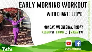 Jump start your day with the morning inspiration and workout | TAVALifestyle