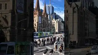 Melbourne City Virtual Tour #citywalk #cityview #travel