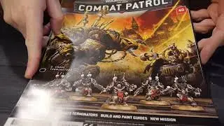 Warhammer 40000 Combat Patrol 40 features a Chaos Terminator Squad!