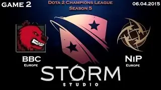 D2CL: BBC vs NiP, 2 игра, 6.04.2015 @bo2