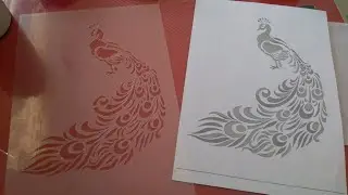 Cutart : How to make a stencil on Acetate or OHP Sheet