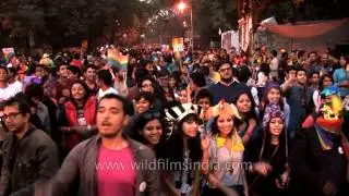 LGBT community holds march for the 2013 Queer Pride Parade