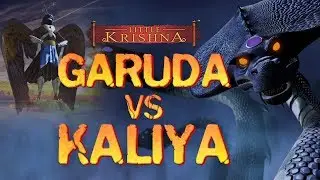 Kaliya vs Garuda - Little Krishna (HD)