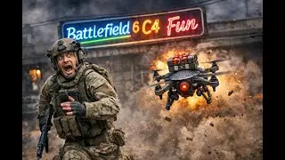 TheBattleDad Learning Drone & C4 Combo in Battlefield 6 #battlefield6 #battlefield #bf6