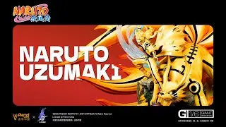 Naruto-Genuine Authorization Kurama Link Mode Naruto Uzumaki 1/6 Statue