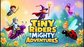 🌟 Tiny Riders, Mighty Adventure | Magical Insect Fantasy for Kids | Kalu Chittu