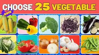 Guess the Vegetable! 🥕 2024 Veggie Quiz Challenge