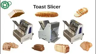 Get Even Toast Slices Fast | Automatic Toast Slicer for Sandwich Loaf and Whole Wheat Bread