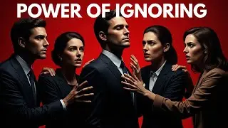 Art of Ignoring People! Most Ruthless Power, Machiavelli's Dark Psychology Tricks