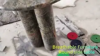 stone side table