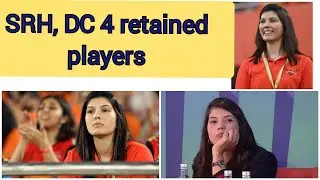 IPL 2022|DC & SRH 4 retained players|Retention strategy in தமிழ்|Mega Auction|Pant & Kane Williamson