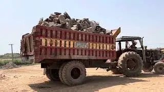 PLAYING  With Giant Rocks.ASMR Rock Quarry CRUSHING Oprations primary jaw Crusher in action#asmr