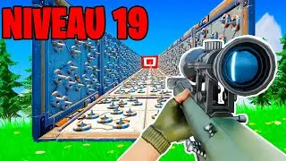 LE TRICKSHOT DEATHRUN sur Fortnite... (20 Niveaux)