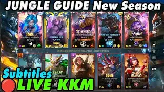 Wild Rift China🔴KKM | Jungle Guide High ELO Subtitles - Best Champions Rank Up Fast in New Season