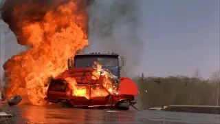 Final Destination 2 (2003) US Route 23 pileup scene after promotion (THE REAL PILEUP) LIVE 
