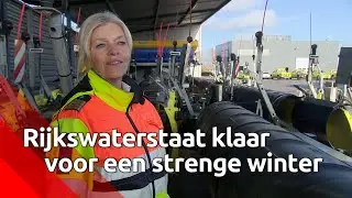 'De weg moet zwart blijven', Rijkswaterstaat klaar voor strenge winter [VIDEO]