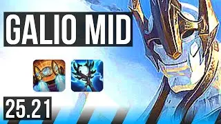 GALIO vs IRELIA (MID) | 10/1/2, Legendary | EUW Master | 25.21