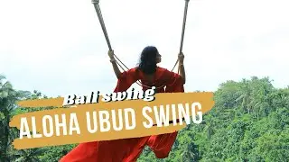 Bali aloha swing | Honest review #bali #baliswing #coupleswing #couplegoals #aloha #ubud #kuta